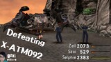 Defeating X-ATM092 (1080p - 60 fps)