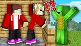 Maizen STUCK inside GIRL - Funny Story in Minecraft (JJ and Mikey)
