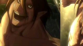 [BD Correction Comparison] Allen vs. Female Giant Attack on Titan Season 1