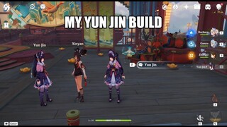 My Yun Jin build | Genshin Impact