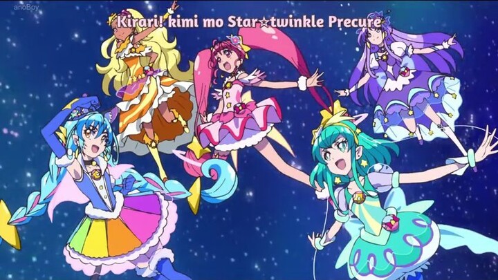 Star☆Twinkle Precure The Movie: Hoshi no Uta ni Omoi wo Komete Sub Indonesia