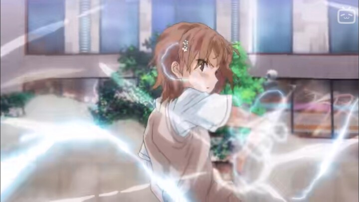 A Certain Scientific Railgun T Ep1,Misaka saves Saten & Uiharu.