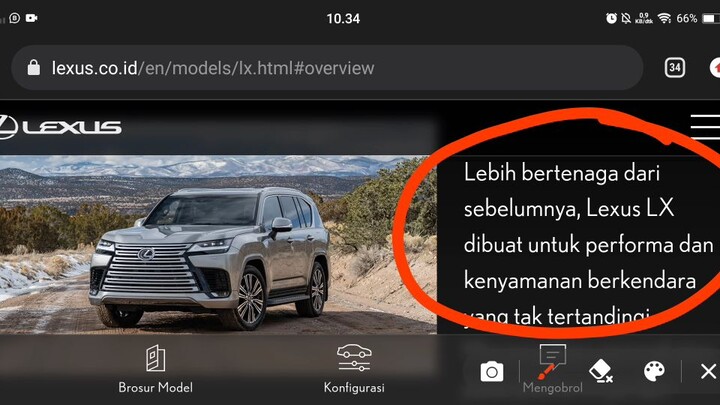 Riview mobil lexus tipe LX Sangat canggih