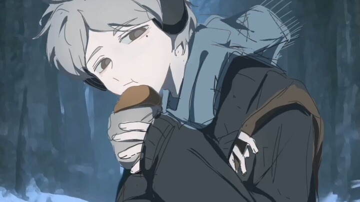 Small animated pictures of Sugawara drawn in the past two months