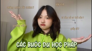 DU HỌC PHÁP | CÁC BƯỚC DU HỌC PHÁP | TỰ LÀM HỒ SƠ, CHỨNG MINH TÀI CHÍNH, XIN VISA,...? | HELLONHIDAY