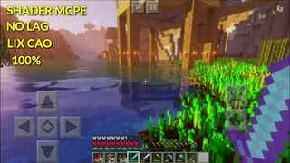 Cách Tải SHADER Mới Nhất CỰC ĐẸP | NO LAG,Mượt 100% - Minecraft Pe 2022
