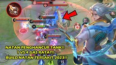 NATAN JUNGLER REAL COUNTER TANK TANK JUNGLE JADI LEMBEKK!! TOP GLOBAL NATAN | MLBB