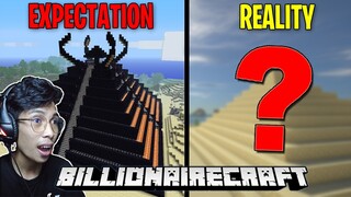 Billionaire craft #3 - Gumawa ako ng PYRAMID sa TBC | (Filipino Minecraft SMP)