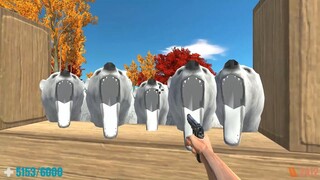 How Long Can I Survive VS 200 Polar Bears. Animal Revolt Battle Simulator