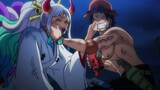 Ace Talks with Yamato about Luffy | One Piece 1013