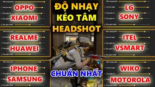 34 Bảng Độ Nhạy Headshot Chuẩn Nhất Cho Tất Cả Dòng Điện Thoại - Configuración Para Dar Headshot