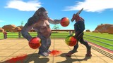Boxing Infernals vs Primates - Animal Revolt Battle Simulator