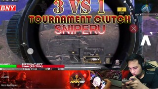 3VS1 | SNIPER CLUTCH | GLOBAL TOURNAMENT | NRX 420 | CODM GARENA