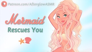 ASMR | Mermaid Saves You From Shipwreck (Cute) (Affectionate) (Mermaid x Pirate Listener) (F4A)