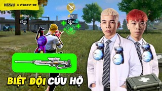 Chán làm TANKER, @HEAVY KimChon và @HEAVY Bảnh chuyển sang làm Y TÁ | FREE FIRE