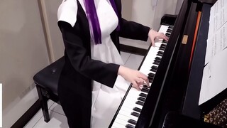 【4K】【Come and Learn Piano from My Sister】The Ending Theme of The Buried Fulian ED Anytime Anywhere โ