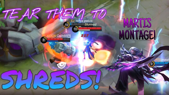 Aggressive Martis Montage! #1 | MLBB