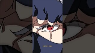 Sharingan eyes and Sage mode eyes in Naruto.