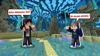 KITA MASUK KE DUNIA GHOIB MINECRAFT DAN MENEMUKAN INI !!!! - SURVIVAL TERKUTUK