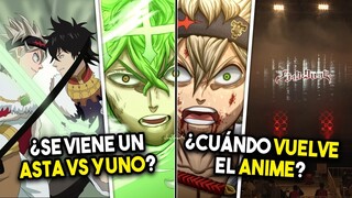 ¿ASTA vs YUNO? ¿Cuándo REGESA el ANIME? ¿Se CONFIRMÓ la TEORÍA DEL RELOJ? | Black Clover PyR 80