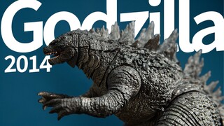 哥斯拉！海雅玩具HIYATOYS怪兽电影宇宙2014版哥斯拉Godzilla玩具手办模型非测评纯分享