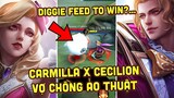 MLBB | CARMILLA X CECILION ẢO THUẬT GIA vs CHIẾN THUẬT DIGGIE FEED TO WIN?! | Tốp Mỡ Gaming
