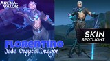【AOV】Skin Baru Florentino : Jade Crystal Dragon | Arena Of Valor | LiênQuân | ROV | 傳說對決