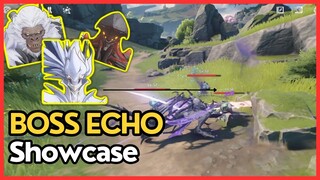 [Wuthering Waves: CBT 2] All Boss Echo Showcase