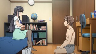 Protagonis laki-laki ingin Mai-senpai menghukumnya, tetapi Mai-senpai memahami isi hatinya dan menen