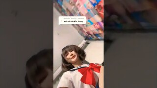 sini aku dudukin | kameaam | cosplayer | anime | wibu