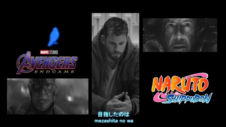 Avengers Endgame - Anime Opening (Blue Bird) HD