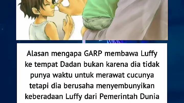 benarkah ini? #luffy#garp#