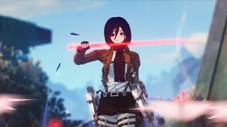 Serangan Tautan Mikasa terhadap Titan, Mikasa (bushi)