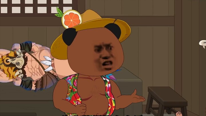 "The Savage King": In order to save Shrimp, Shrimp's favorite little brother A Gun was actually dril