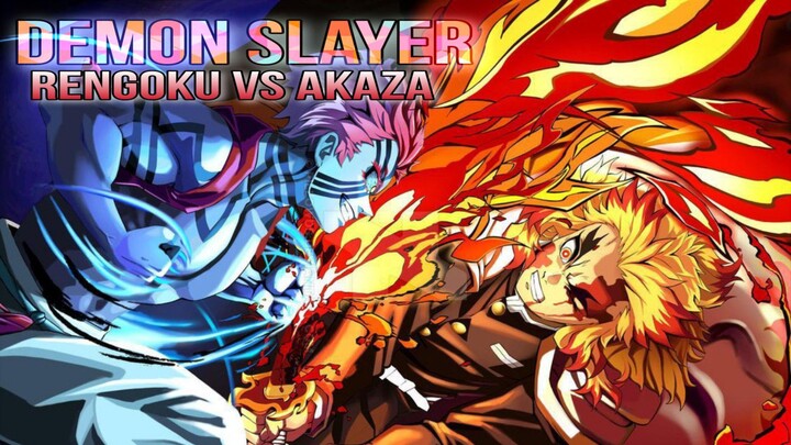 Demon Slayer | Rengoku Vs Akaza | Best moment's 🔥