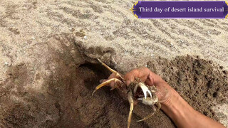 Personal survival with light equipment in Huorong Island in Pacific