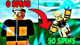 HOW TO GET SPINS FAST & EASY IN SHINOBI LIFE 2 | ROBLOX | I GOT SHARINGAN IN FIRST TRY!