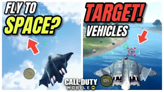*NEW* JACKAL JET can FLY TO SPACE? TARGET VEHICLES! in CALL OF DUTY MOBILEðŸ¥µ #jackal