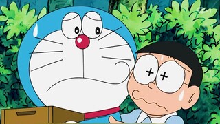 Doraemon: Nobita secara tidak sengaja melepaskan kepala Medusa dan mengubah gurunya menjadi patung b