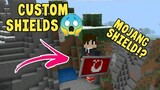 HOW TO HAVE CUSTOM SHIELDS IN MINECRAFT PE