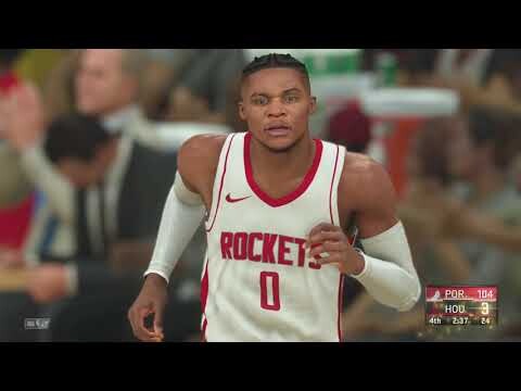 NBA 2K21: DAME TIME DAGGER! Blazers vs Rockets