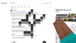Telur Paskah Minecraft di Google