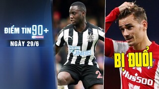 Điểm tin 90+ ngày 29/6 | Quang Hải có đối thủ cạnh tranh ở Pau FC; Atletico loại bỏ Griezmann