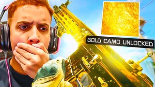 I UNLOCKED the NEW GOLD CAMO..(Modern Warfare 2)
