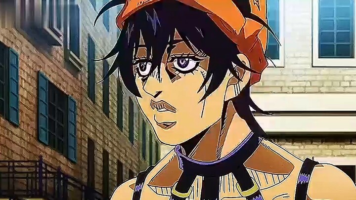 Penggantinya sedang makan? Saya, Star Platinum, sudah bekerja keras dan belum makan sesuap pun! jojo
