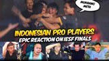 INDONESIAN PRO PLAYERS REACTION on TEAM SIBOL WINNING IESF 2023 . . .😮