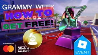 [Roblox Event 2022!] How to get GRAMMY Chain for GRAMMY Week! (64 GRAMMY Phonograph All Location!)