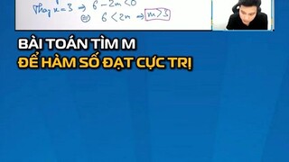 hàm số cực trị