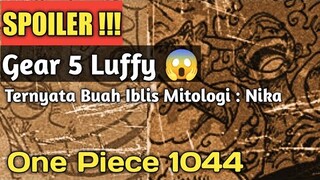 Gear 5 Luffy, Buah Iblis Dewa😱🔥 | Manga One Piece Chapter 1044 Bahasa Indonesia