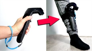 Use your HTC VIVE Controllers as Body or Feet Trackers!